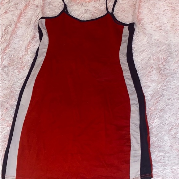 White red blue dress - Picture 1 of 3